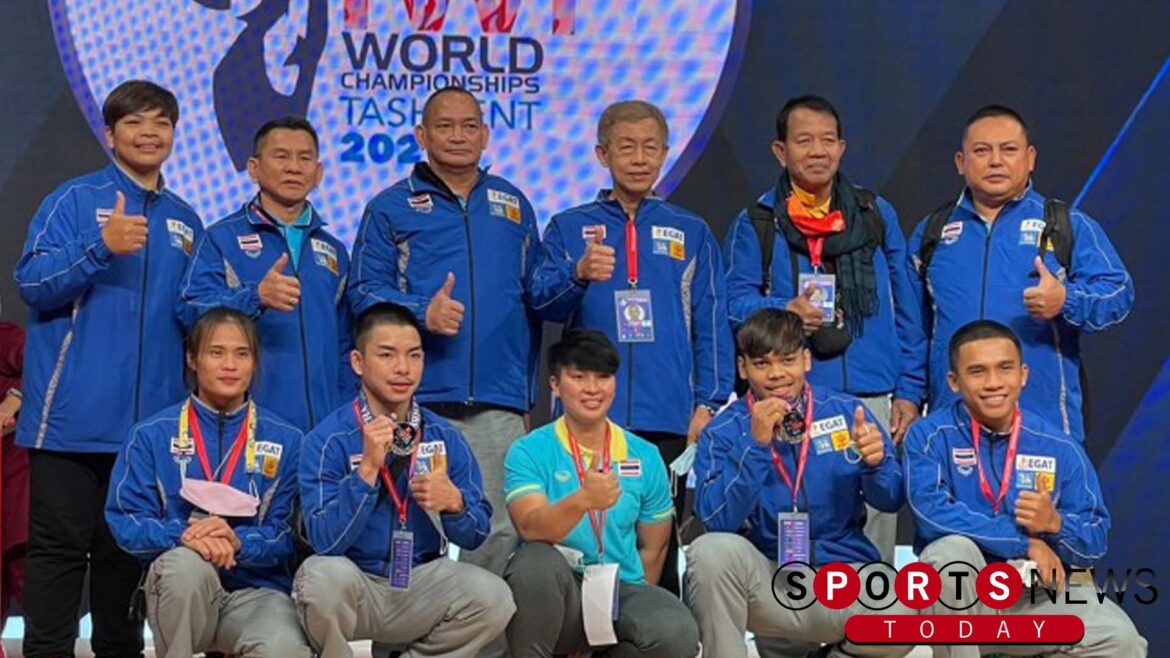 นักกีฬาไทยคว้าเหรียญเพิ่ม 3 ทองแดงในศึกยกน้ำหนักชิงแชมป์โลก